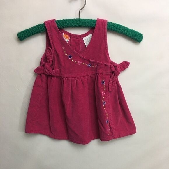 McKids Girls Pink Dress 18 mo Flowered sleeveless - Picture 1 of 4